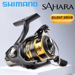 Shimano Sahara – Carrete spinning potente para pesca en agua salada