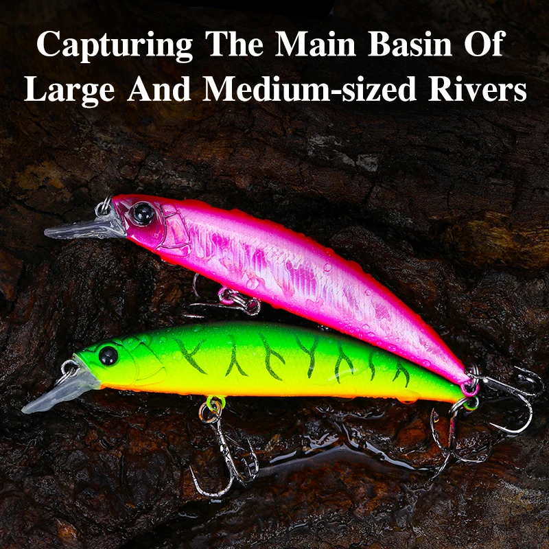 Señuelo Minnow Tsurinoya 80S Hundido 8cm