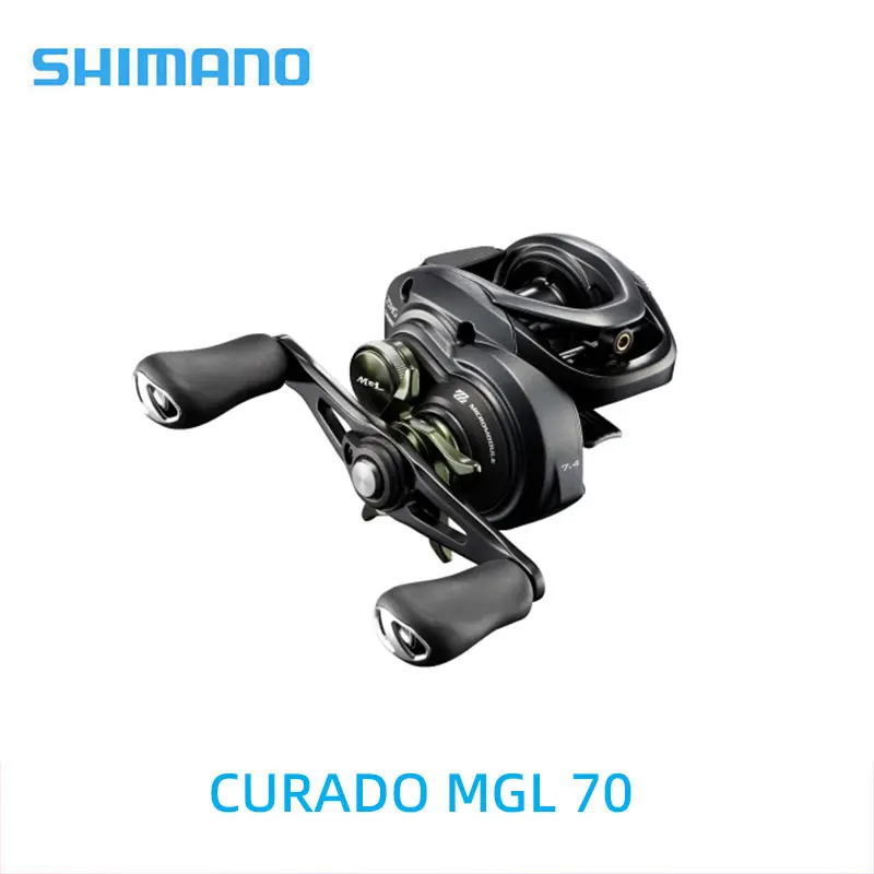 Shimano Curado MGL Carrete Baitcasting perfil bajo para agua salada - imagen 3