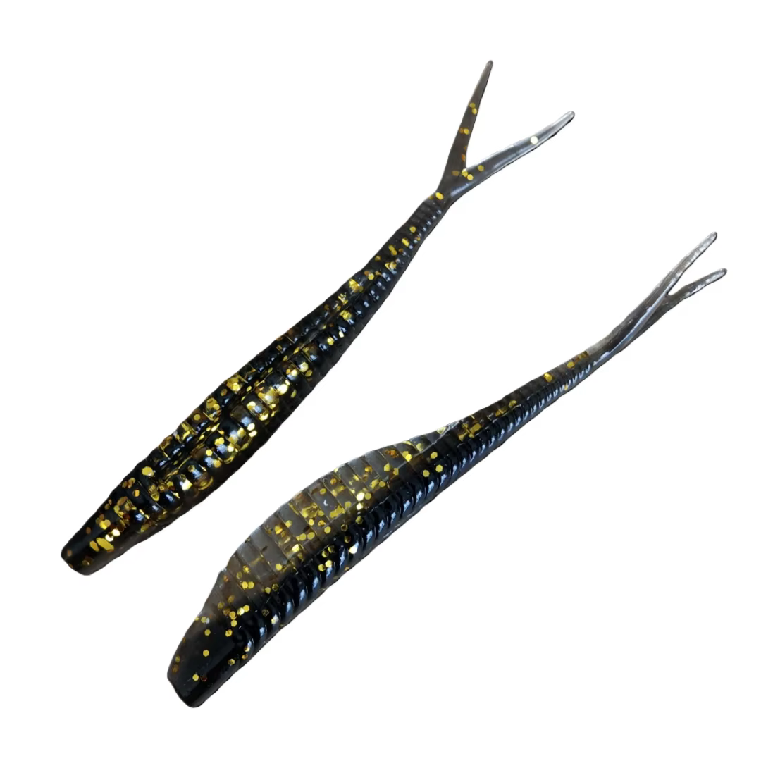 Swolfy Jerk Shad Minnow 70mm cola dividida para lubina - imagen 3