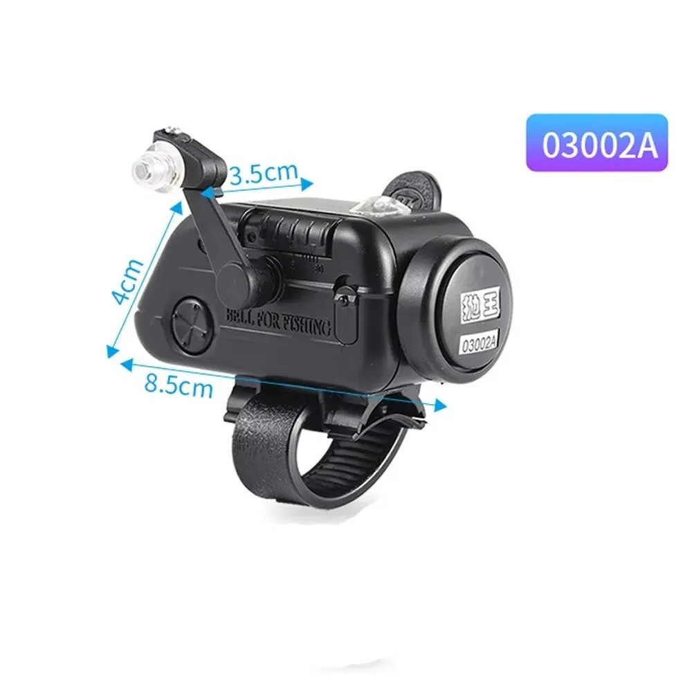 Alarma inalámbrica para pesca con indicadores sonoro y luces LED