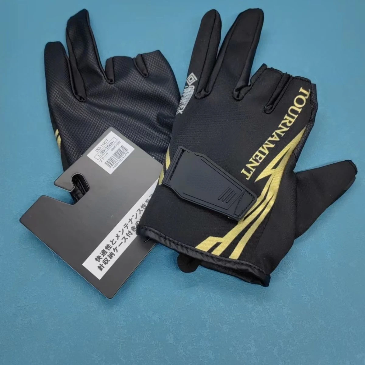 Guantes de pesca en roca antideslizantes, secado rápido, tres dedos - imagen 5