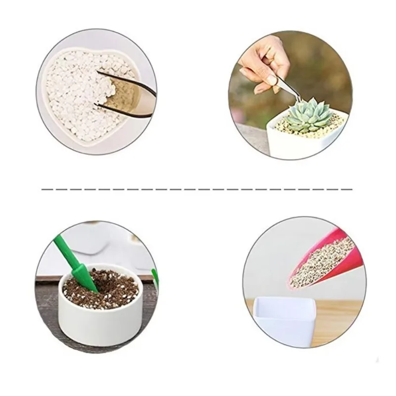 Kit de trasplante mini de herramientas para plantar en maceta - imagen 3