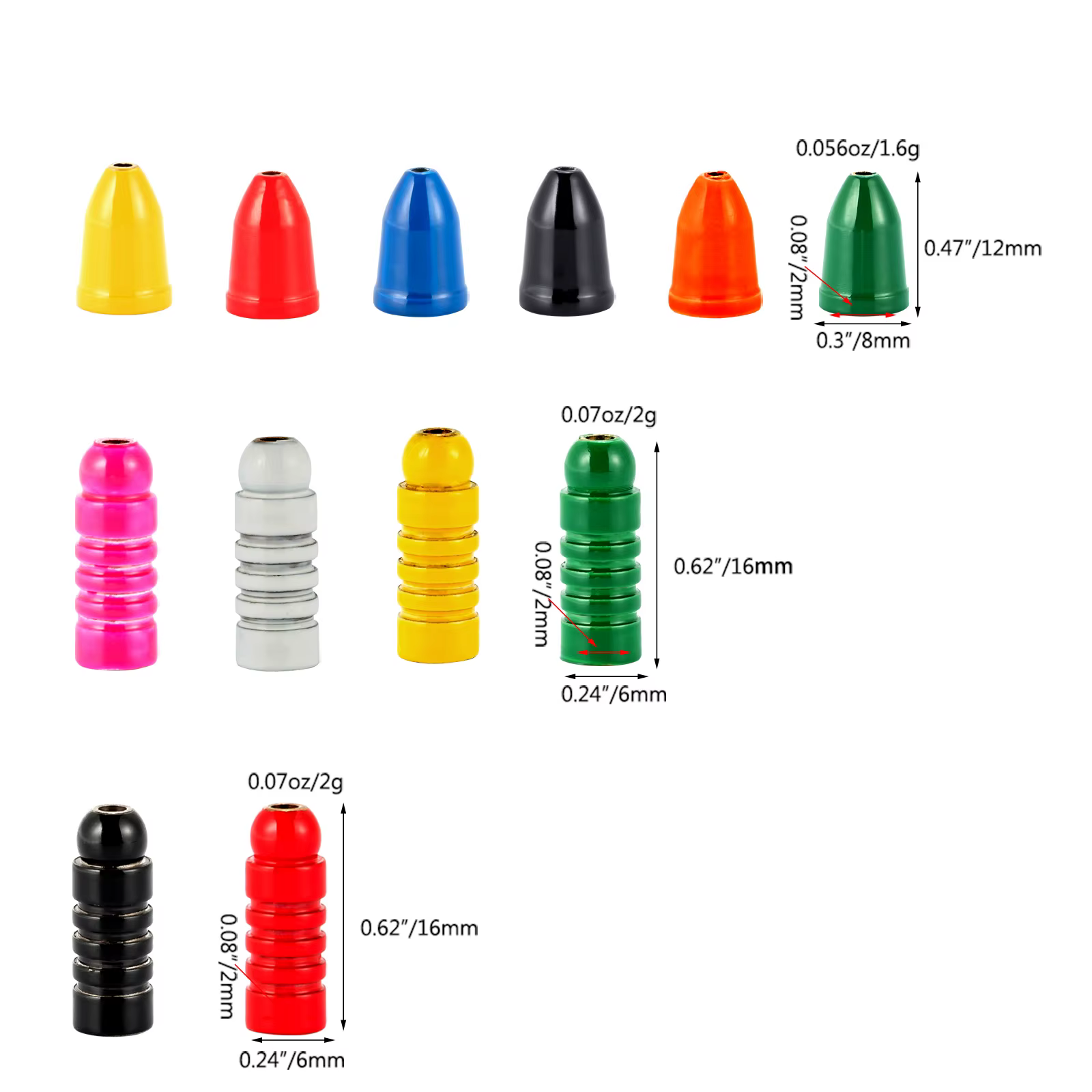 Cuerpos Spinner Inline de Latón – Aparejos para Lubina y Trucha - imagen 5
