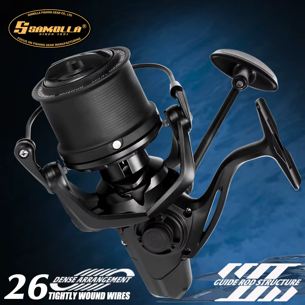 Carrete Spinning Samolla LS 8000-14000 – Surfcasting y agua salada