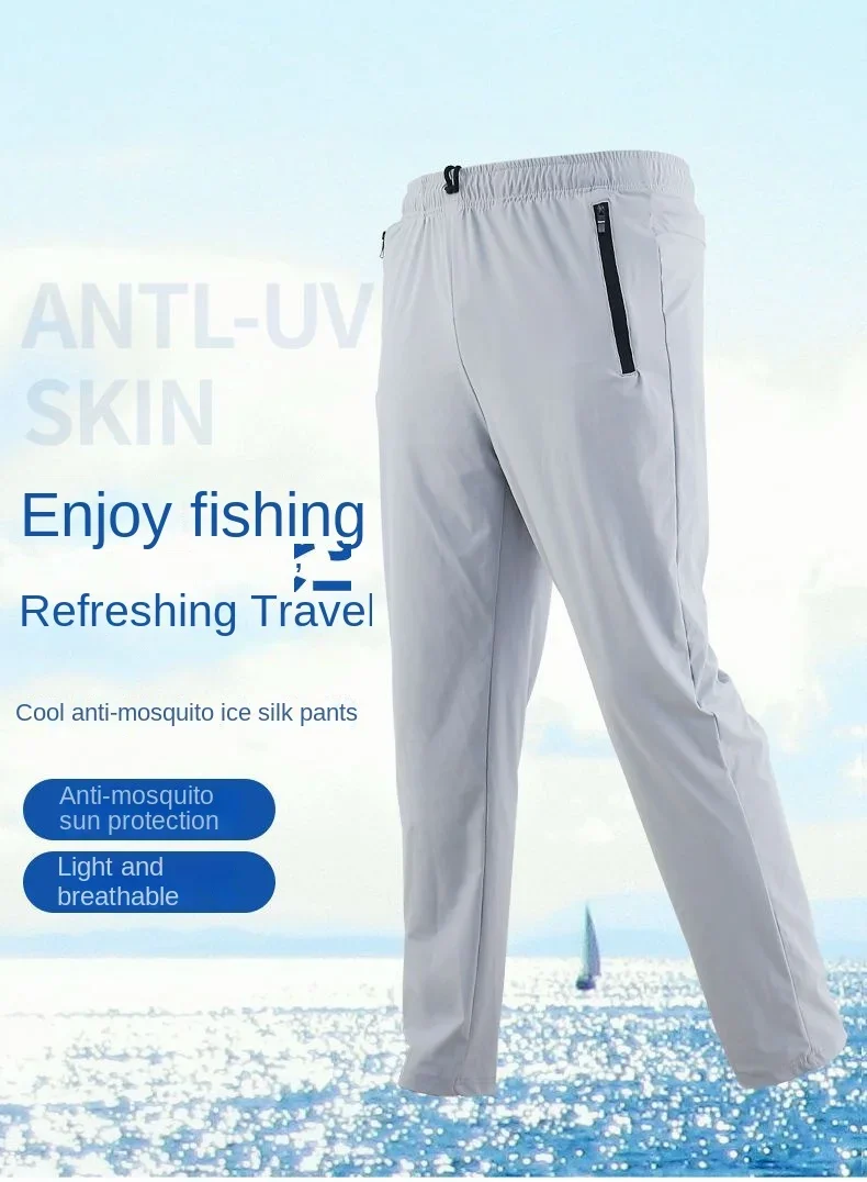 Pantalones mostrando detalle del tejido transpirable