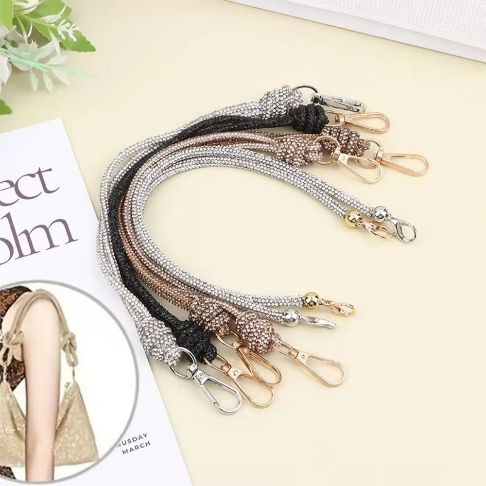 Correa de cadena para bolso con diamantes de imitación y hebilla - imagen 4