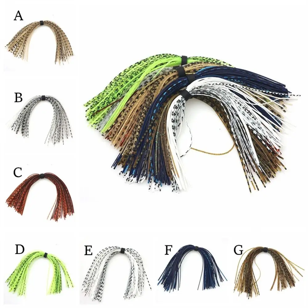 Faldas de silicona Baitfish de 44 hebras en color mezclado