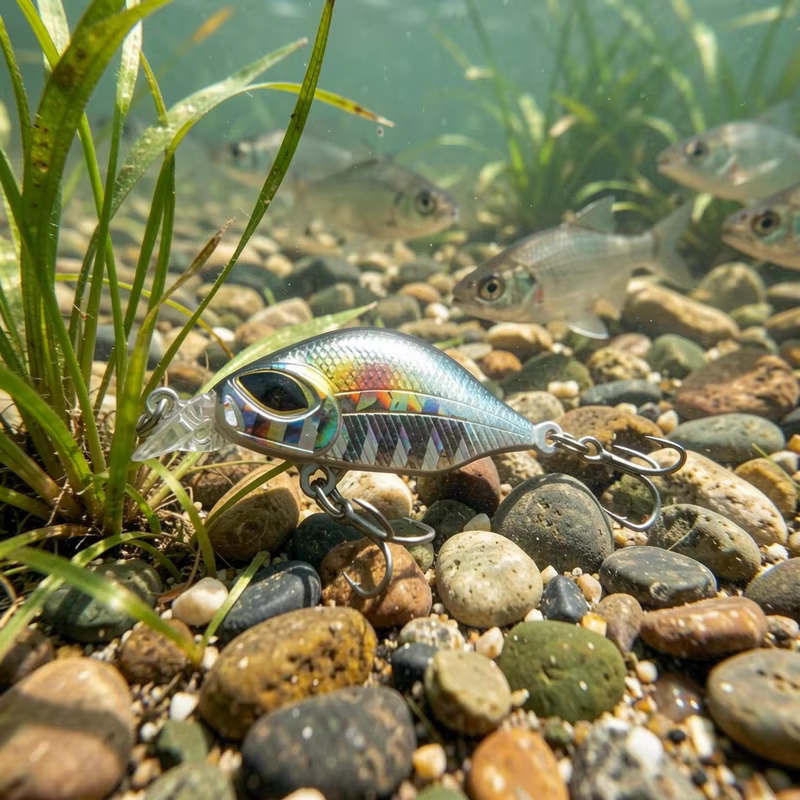 Señuelo Micro Minnow para pesca en agua dulce - imagen 4