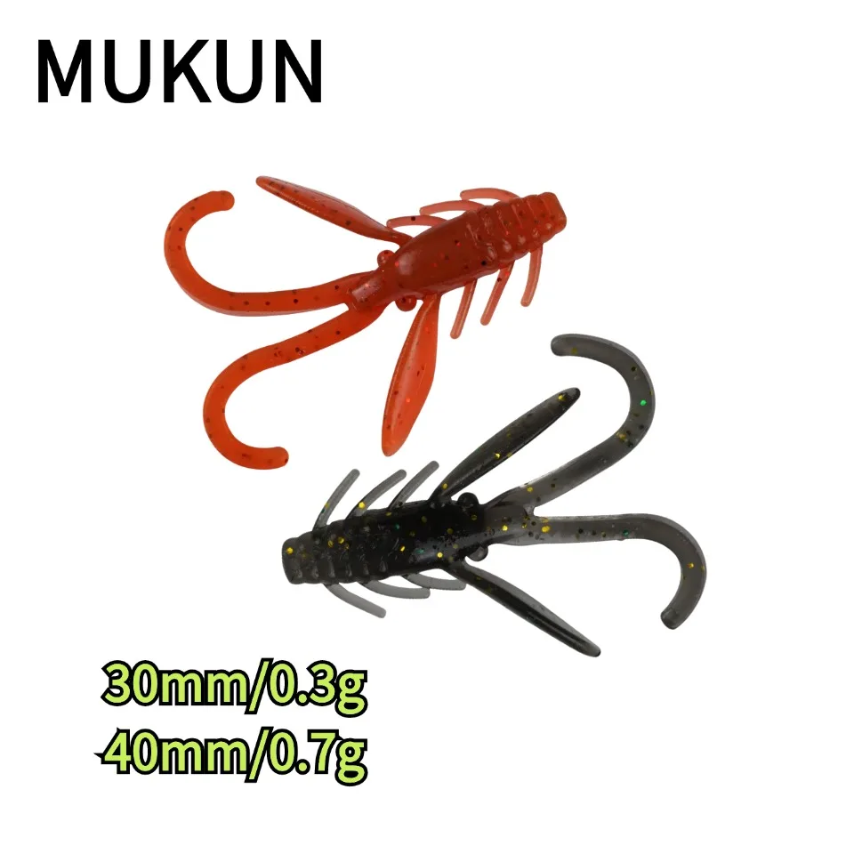 Señuelos MUKUN en diferentes colores y tamaños