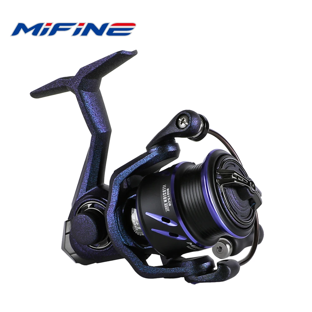 Carrete Mifine ILLUSION giratorio 800g 4kg 5+1 rodamientos