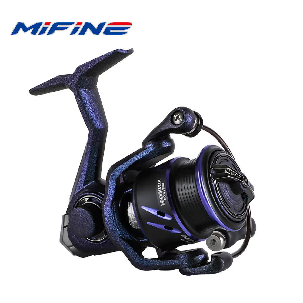 Carrete Mifine ILLUSION giratorio 800g 4kg 5+1 rodamientos