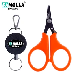 SAMOLLA Soporte Retráctil para Tijeras de Pesca