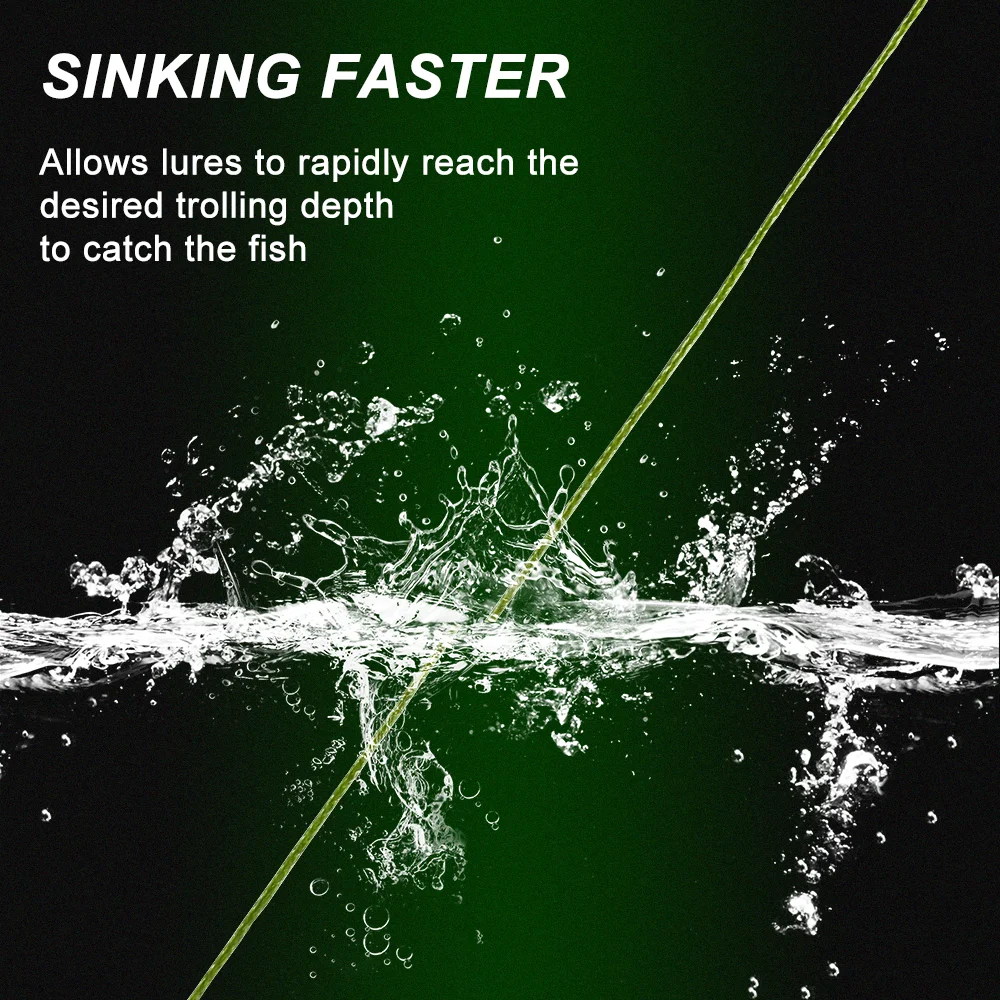 Mifine Sinking X8 – Línea Trenzada Multifilamento PE 8 Hebras - imagen 3