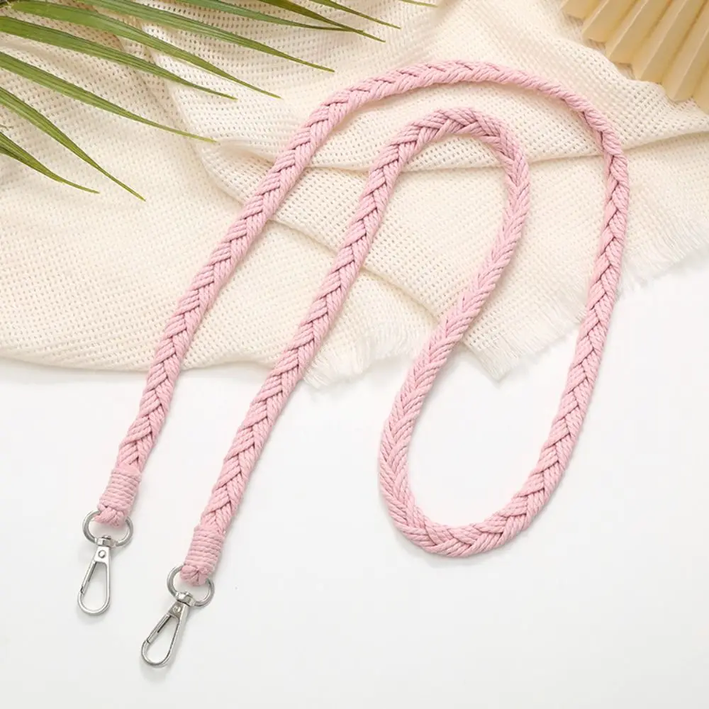 Correa bolso cruzado trenzado artesanal desmontable para mujer - imagen 4