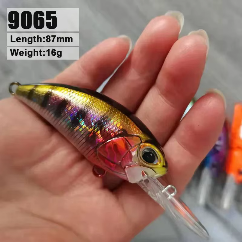 Crankbait flotante realista de buceo profundo para pesca - imagen 5