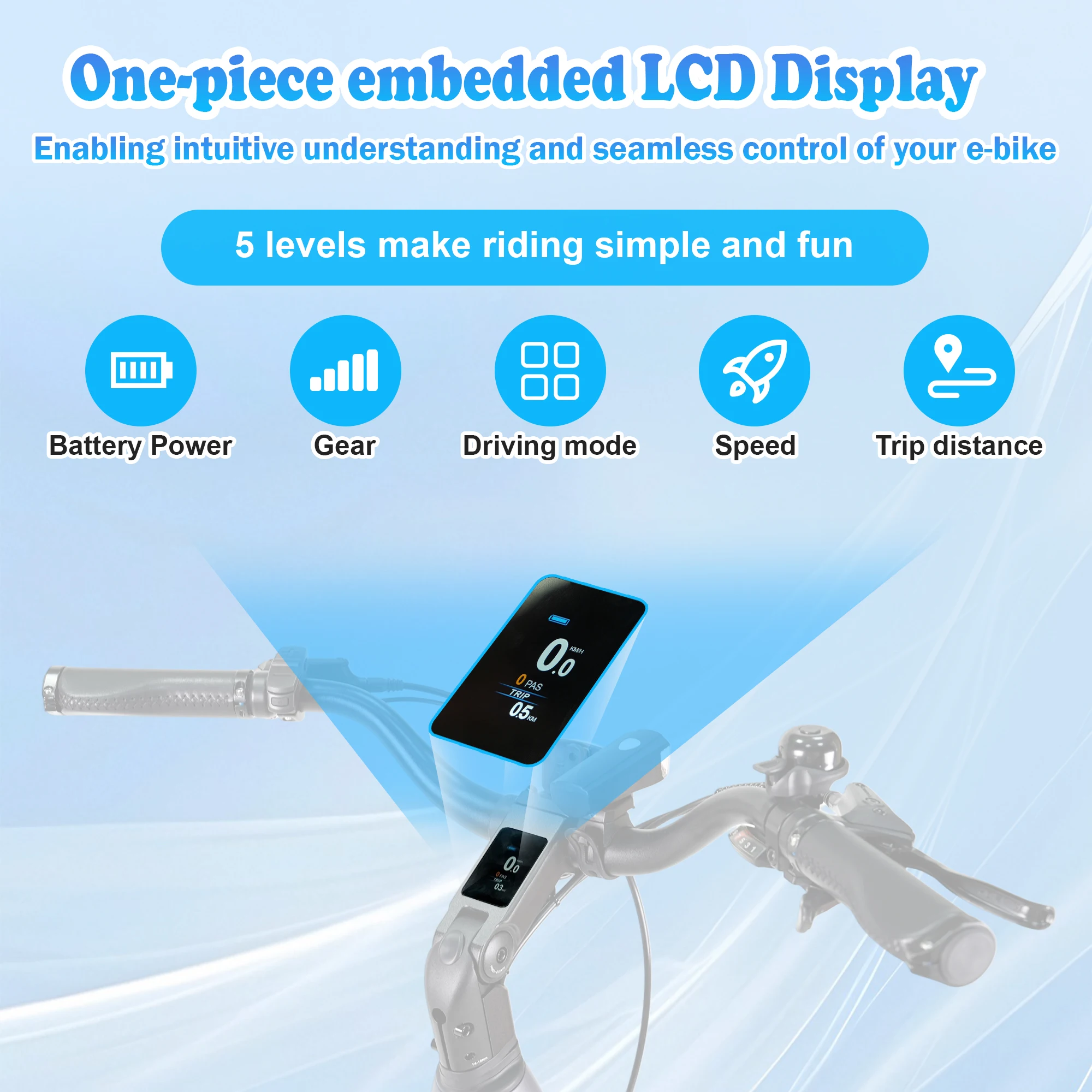 Bicicleta eléctrica TTGO Z5 motor y sensor de par, frenos aceite - imagen 4