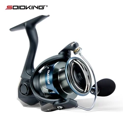 Carrete giratorio Soloking AVISPARK ultra suave – para lubina y lucio