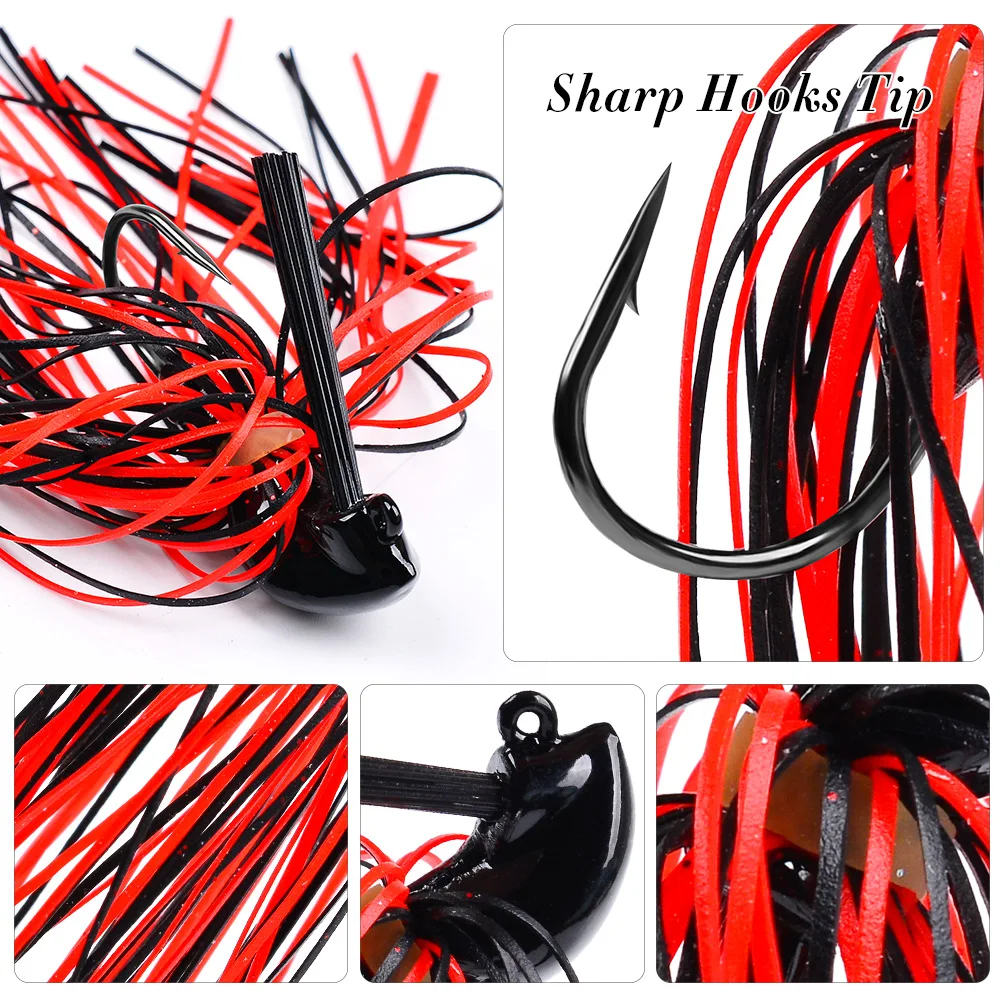 Wobbler para lubina con cabeza y falda weedless - imagen 5