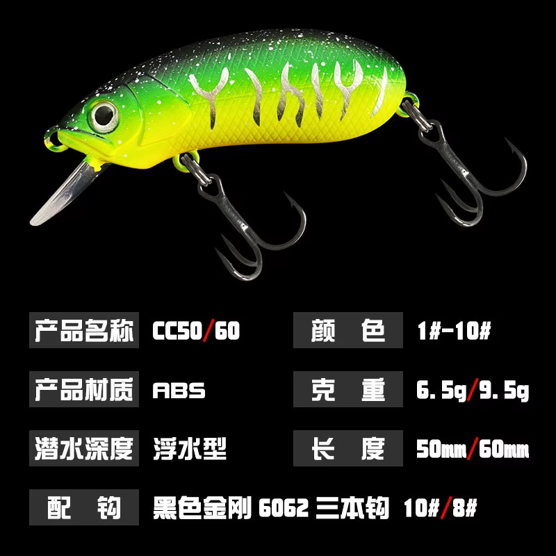 Wobbler hundimiento para trucha y lucio - imagen 5