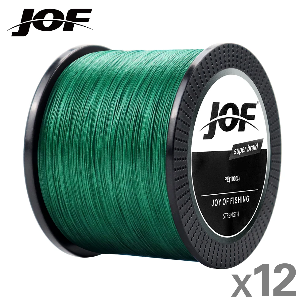 Línea trenzada PE JOF X12 suave para lanzamientos largos - imagen 2