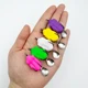 ShareShark señuelo de rana con lentejuelas y doble anzuelo negro - imagen 4