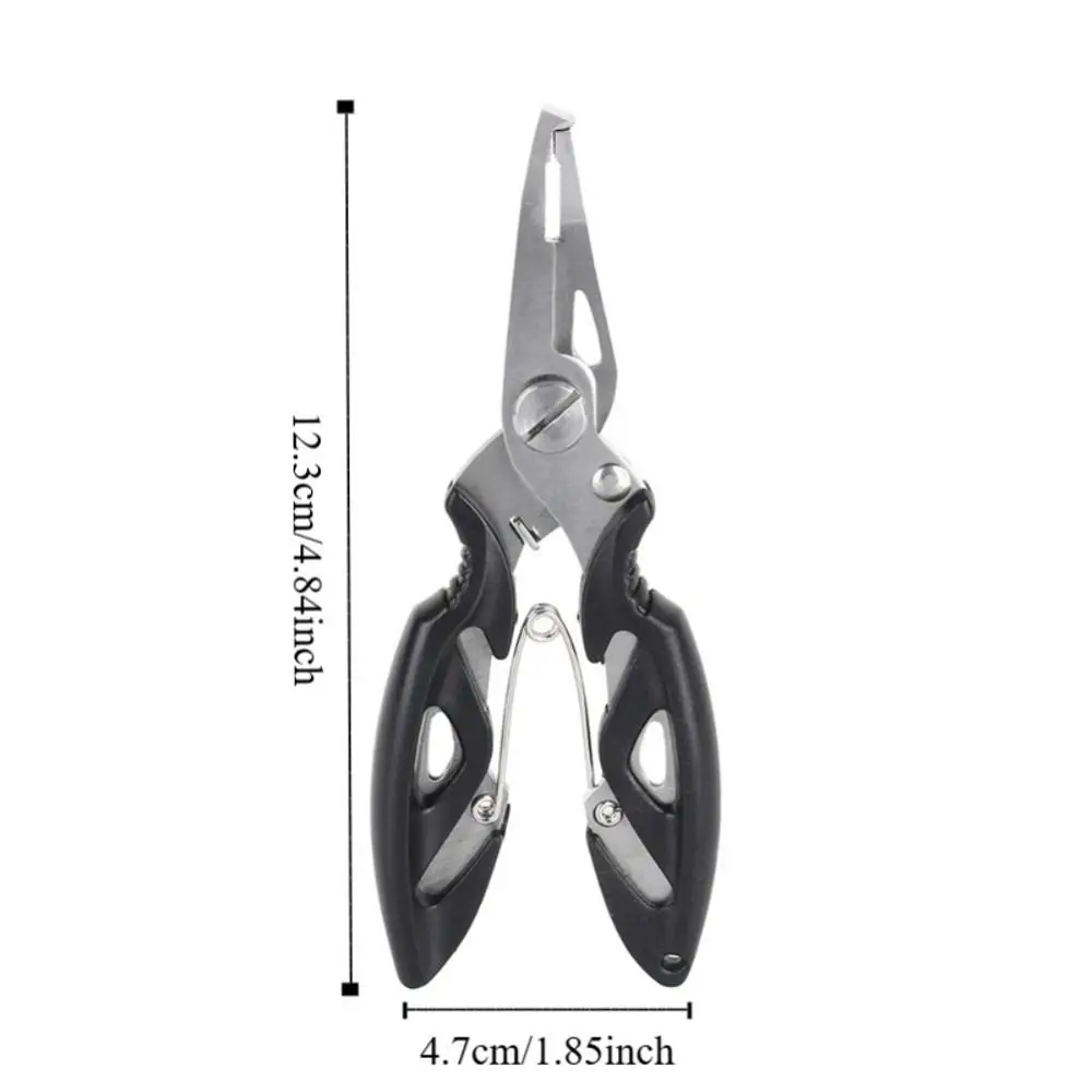 Alicates de pesca inox multifunción para cortar línea y anillas - imagen 4