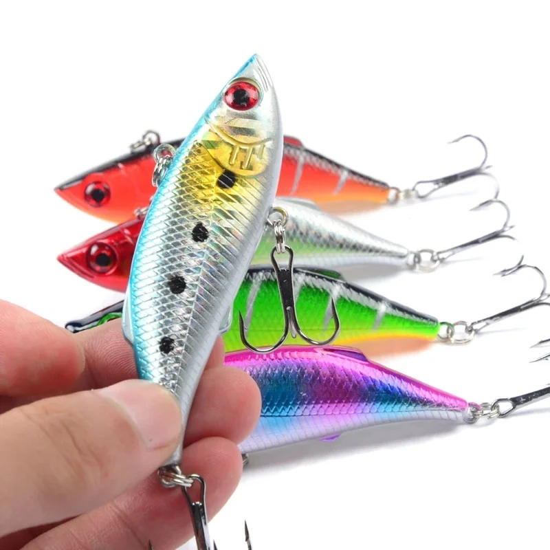Wobbler VIB Crankabit con anzuelos triples - imagen 2