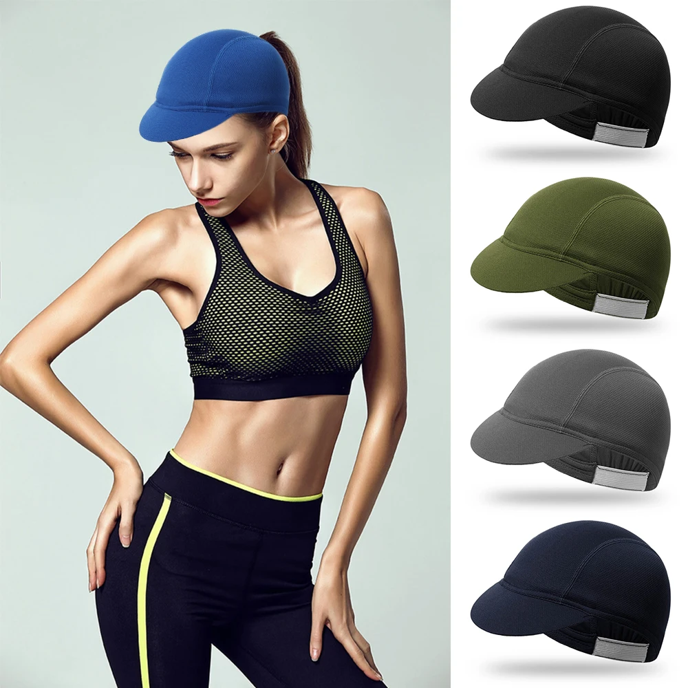 Gorra de ciclismo secado rápido con malla elástica de verano - imagen 4