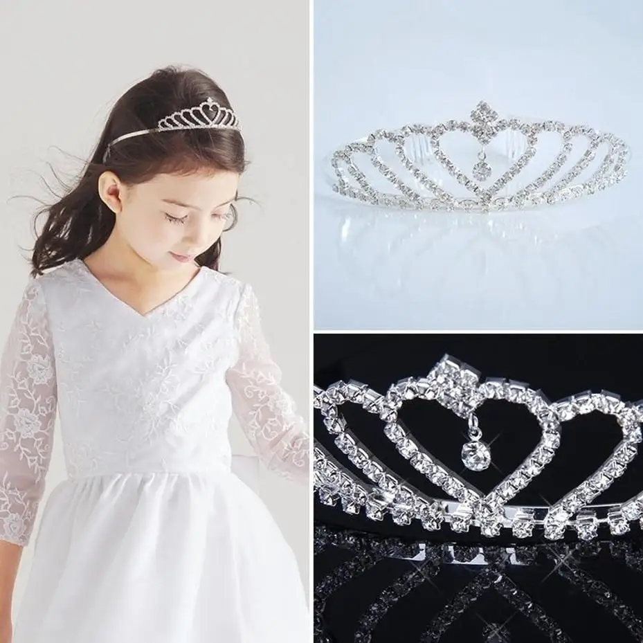Diademas de cristal para novia y boda, corona de moda - imagen 2