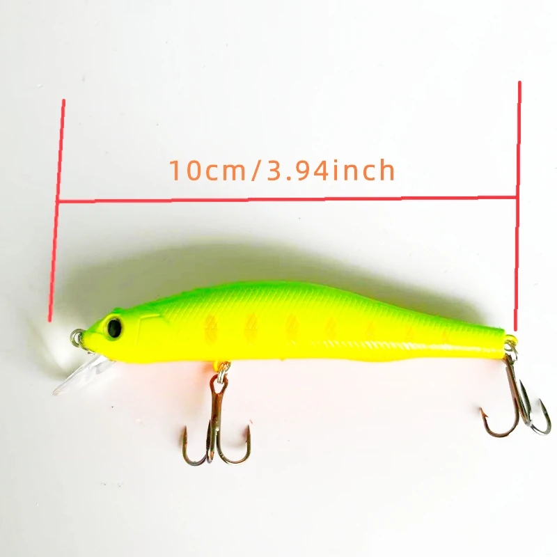 MEGAIMABASS Luya 9128 cebo para lubina y trucha flotación lenta - imagen 3