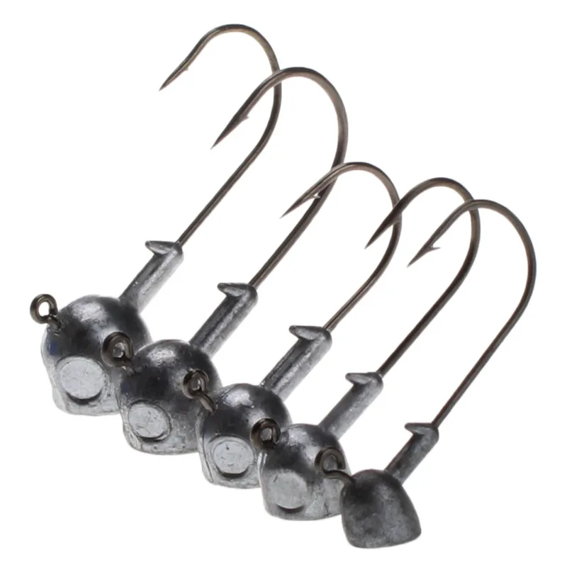 Anzuelo Jig Head con soporte de bola para lubina y vinilo - imagen 4