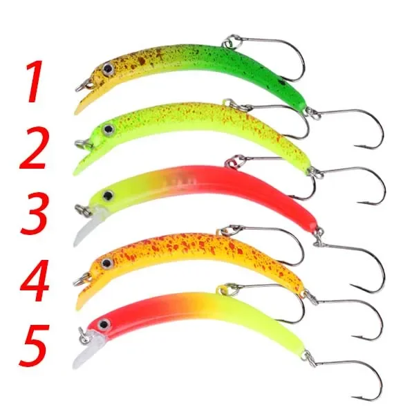Detalle del señuelo tipo minnow