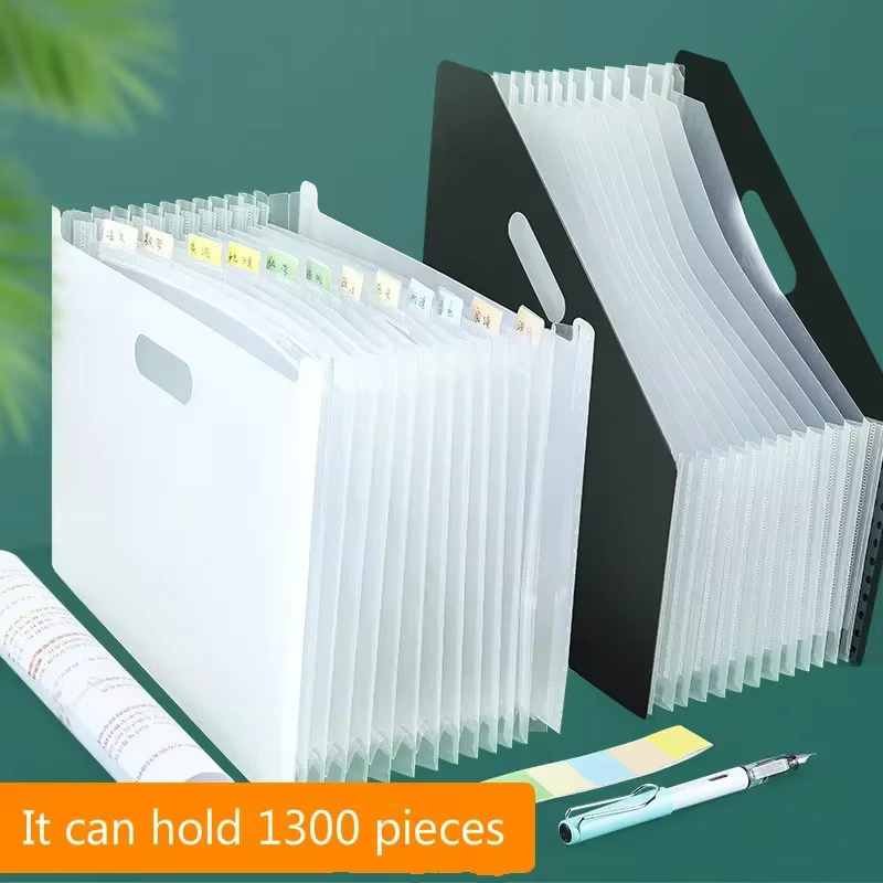 Carpeta archivadora A4 multicapa organizador escritorio