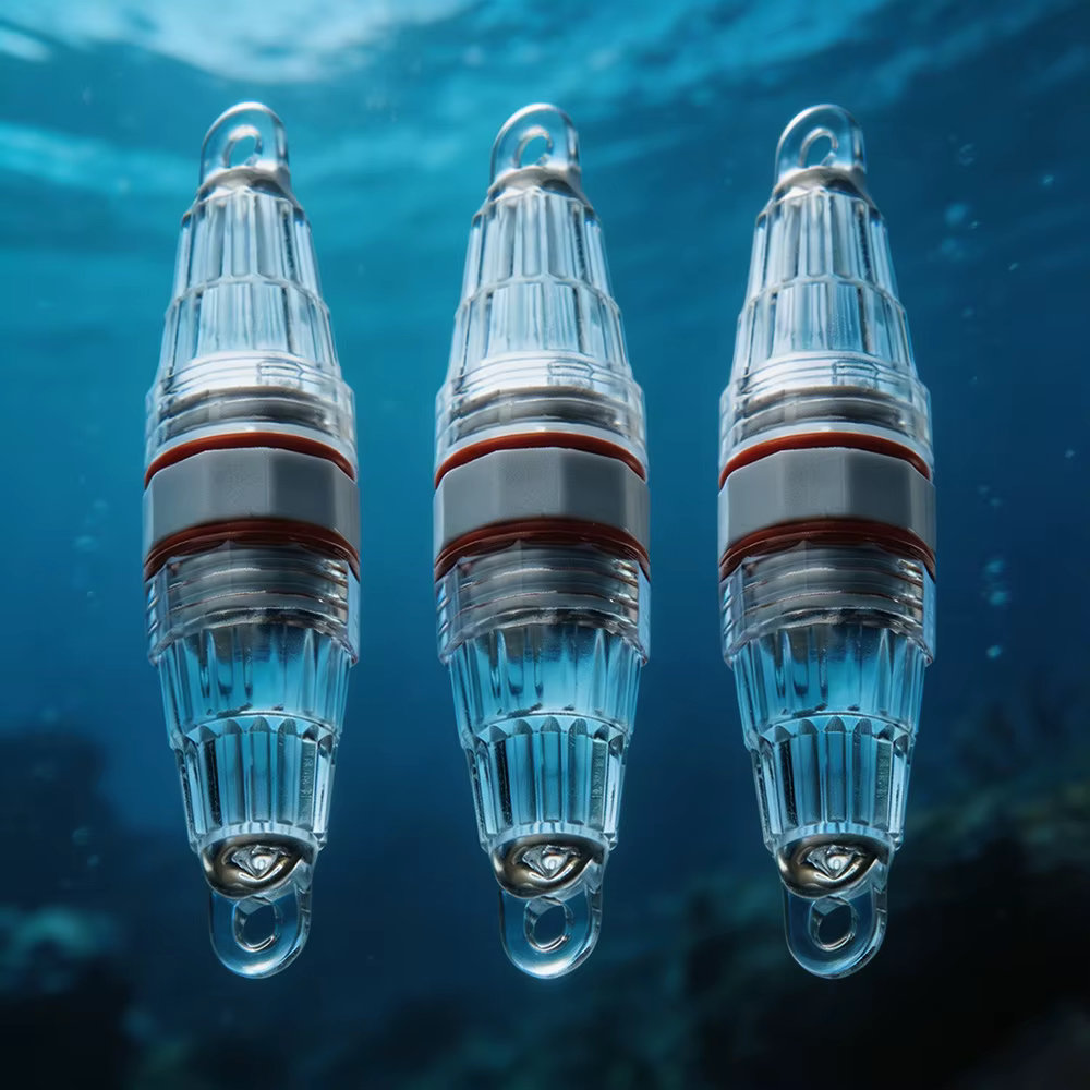 Luz LED doble cabezal impermeable IPX6 para pesca - imagen 3