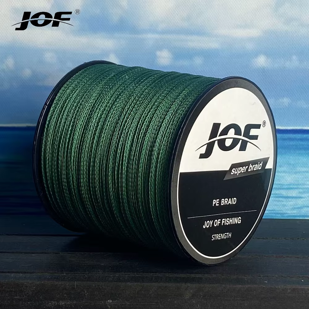 JOF X8 Línea Trenzada para Carpa y Lucio – Multifilamento Japonés - imagen 3