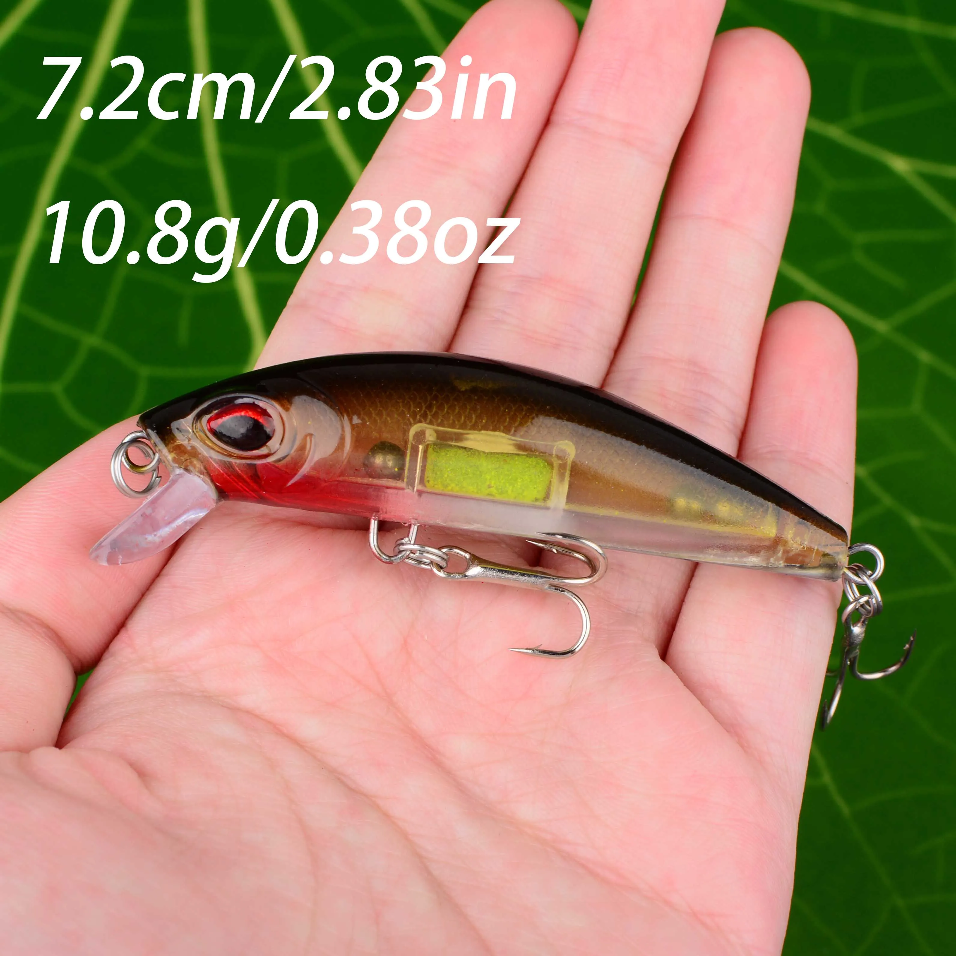 Señuelo jerkbait hundimiento minnow wobbler - aparejo de pesca - imagen 2