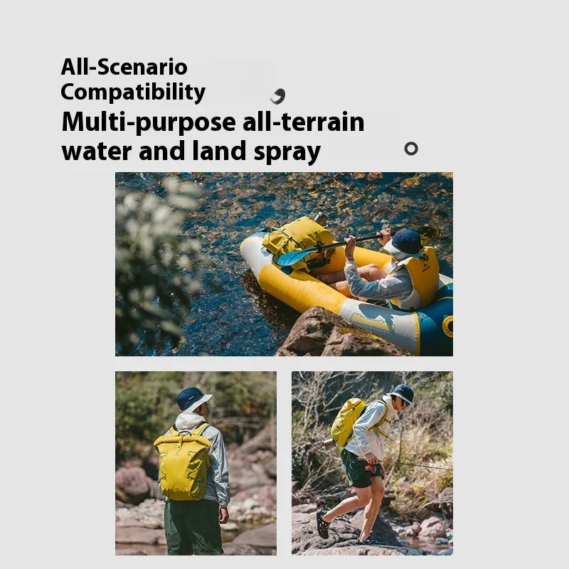 Mochila impermeable ligera No Ke para río, rafting y senderismo - imagen 3