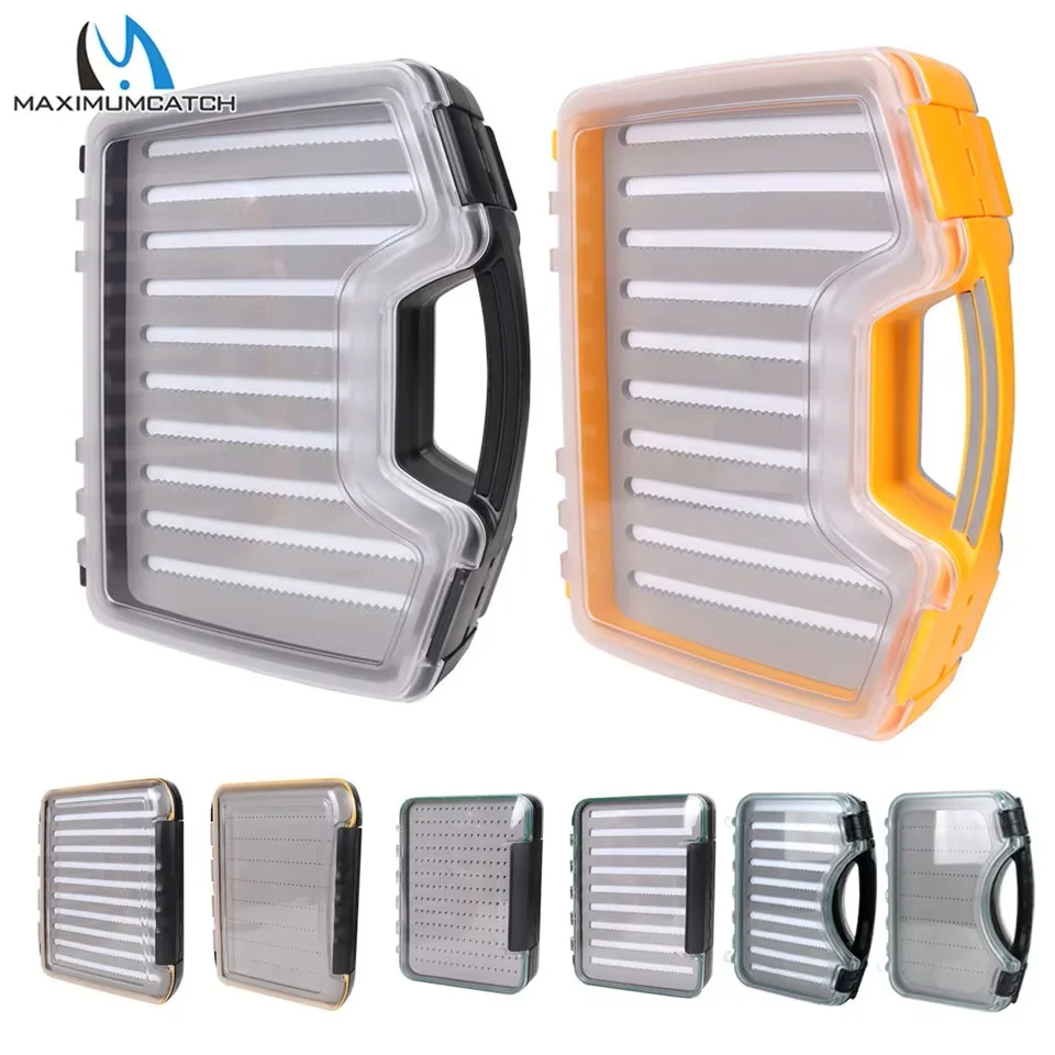 Maximumcatch Caja de pesca para mosca impermeable doble cara - imagen 2