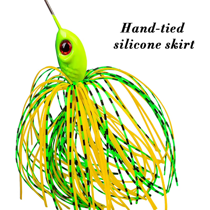 Spinnerbait sin Enganches con Cuchilla Metálica para Pesca - imagen 4