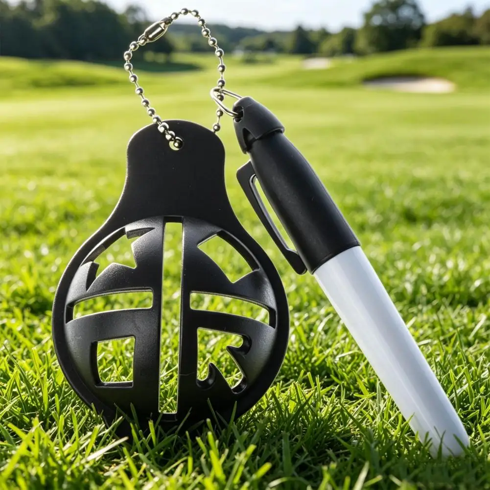 Plantilla para marcar líneas en bolas de golf con bolígrafo - imagen 4