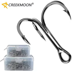 Anzuelos triples para carpa y mosca – Acero al carbono