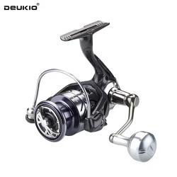 Carrete Giratorio DEUKIO – 15 kg de arrastre para mar y carpa