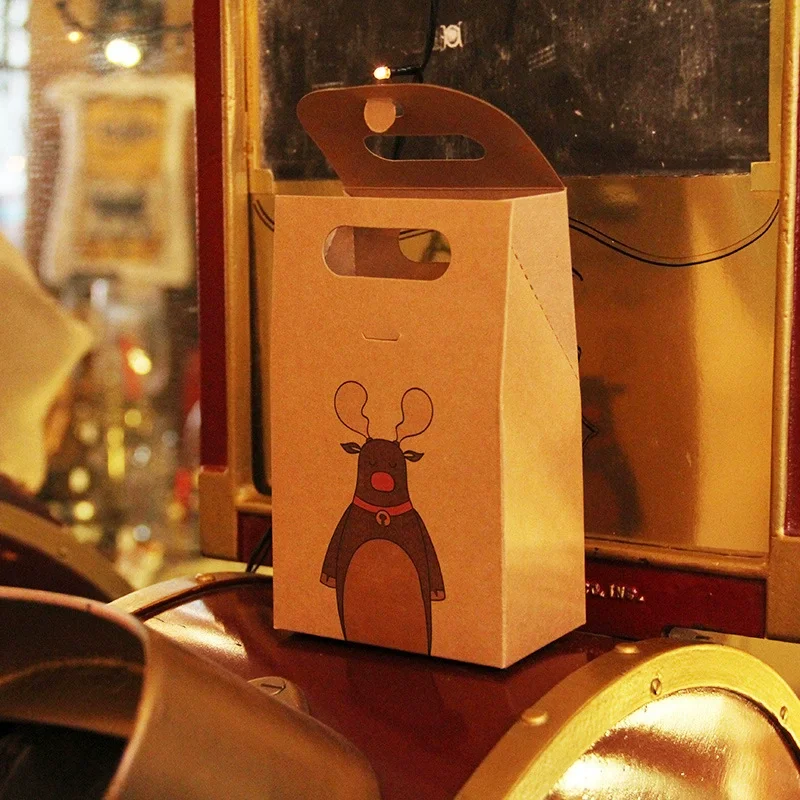 Presentación tipo regalo con estilo kraft