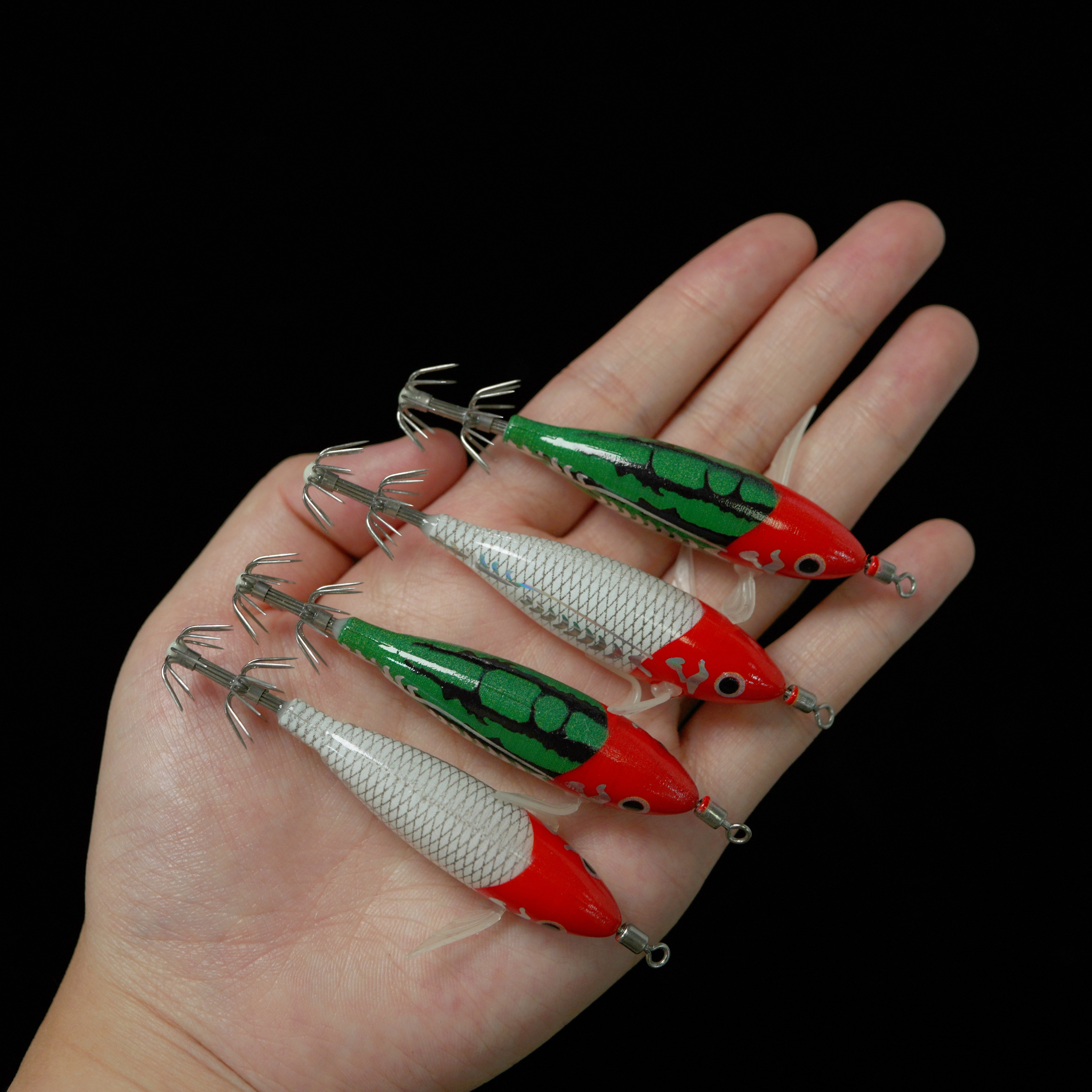 Bravmack Lures luminosos en forma de calamar – - imagen 4