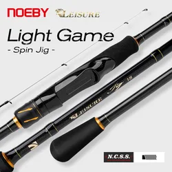 Caña spinning Noeby-Leisure Light Game – Carbono para trucha y Zander