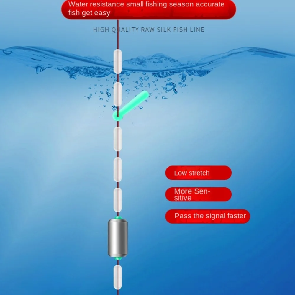 Juego de sedal pesca nylon y PE – resistencia máxima - imagen 4
