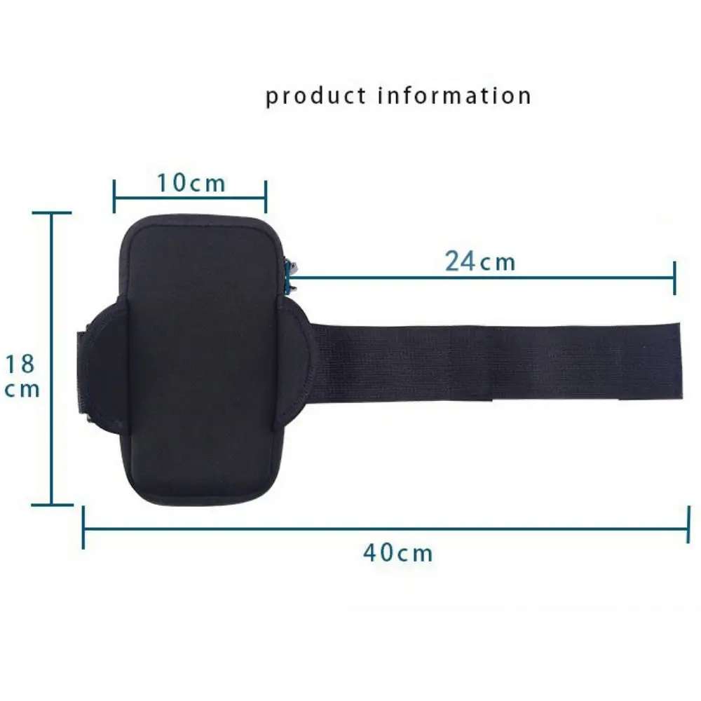 Bolsa de brazo impermeable con cremalleras y bolsillo auriculares - imagen 2