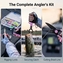 Goture Herramientas de Pesca con pinza, alicates y tijeras