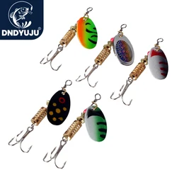 DNDYUJU Señuelos de Metal para Trucha: Crankbaits con Lentejuelas